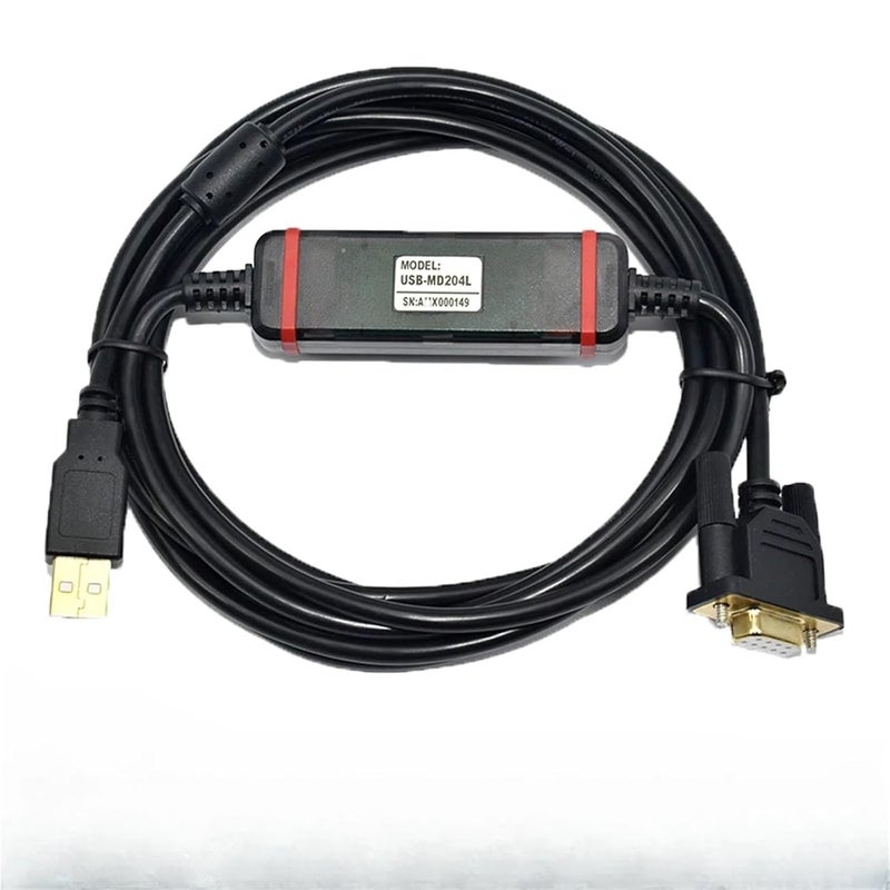 كابل برمجة USB-MD204L لشاشة اللمس OP320-A MD204L MD306L MD308L HMI خط التحميل (رقاقة FTDI) - Image 5