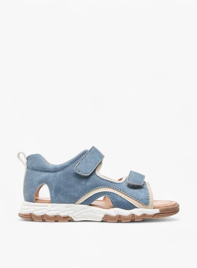 جونيورز Boys Stitch Detail Floaters With Hook And Loop Closure