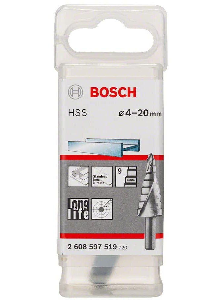 BOSCH Professional HSS Step Drill bit 8,0 mm 75 mm 20 mm - Image 1