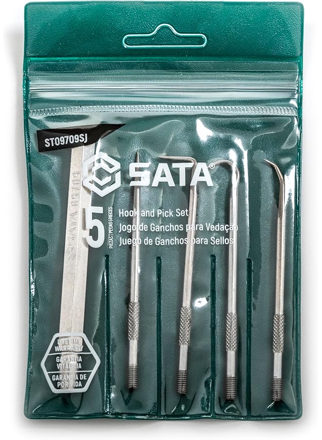 Sata 5 Pc. Hook And Pick Set - Image 3