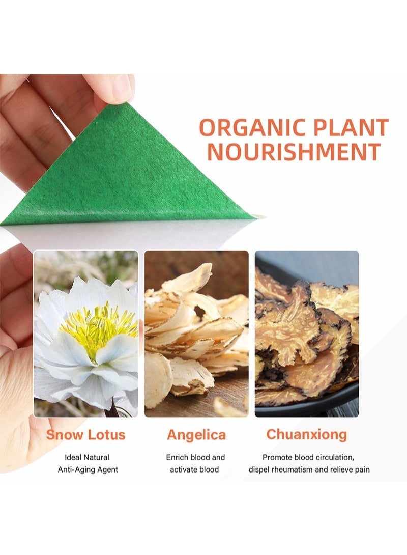 Sumifun لصقة تخفيف شلل الوجه السريع، 12 قطعة، تخفيف تشنج العضلات، رعاية صحية للبرد والرطوبة، مستخلصات نباتية ممتازة، قماش غير منسوج قابل للتنفس، سهل الاستخدام - Image 3