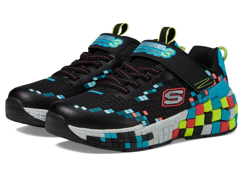 Skechers MEGA-Craft 3.0 Sneaker, Black/Multi, 4.5 US Unisex Big Kid - Image 1