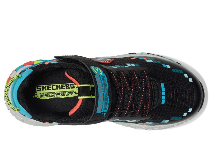 Skechers MEGA-Craft 3.0 Sneaker, Black/Multi, 4.5 US Unisex Big Kid - Image 2