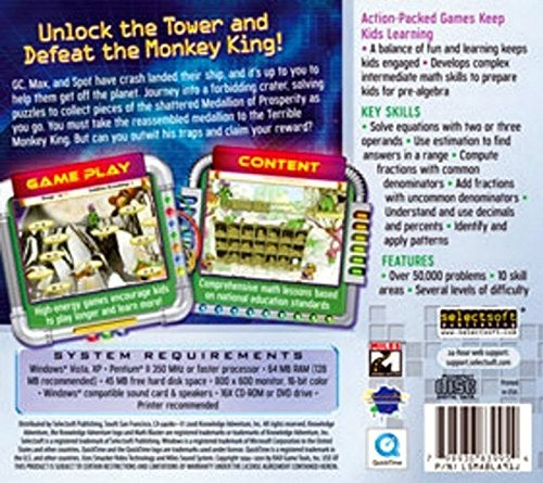 Knowledge Adventure Math Blaster Ages 9-12 - Image 2