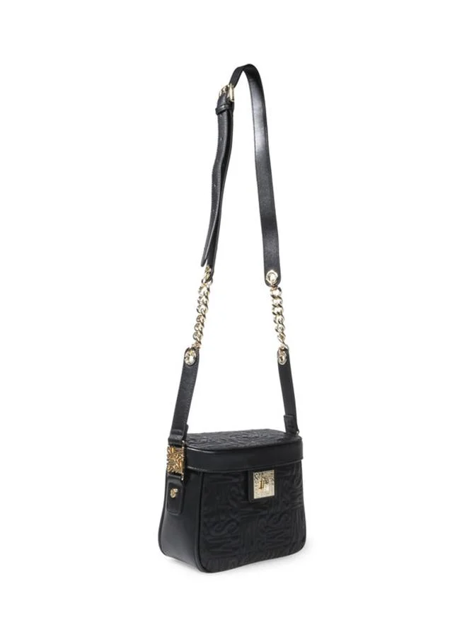 Steve Madden  Ballie Black & Gunmetal Women's Crossbody Bag for Women | Best Price UAE
