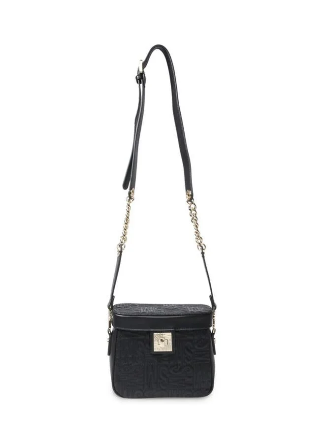 ستيف مادن Ballie Black & Gunmetal Women's Crossbody Bag