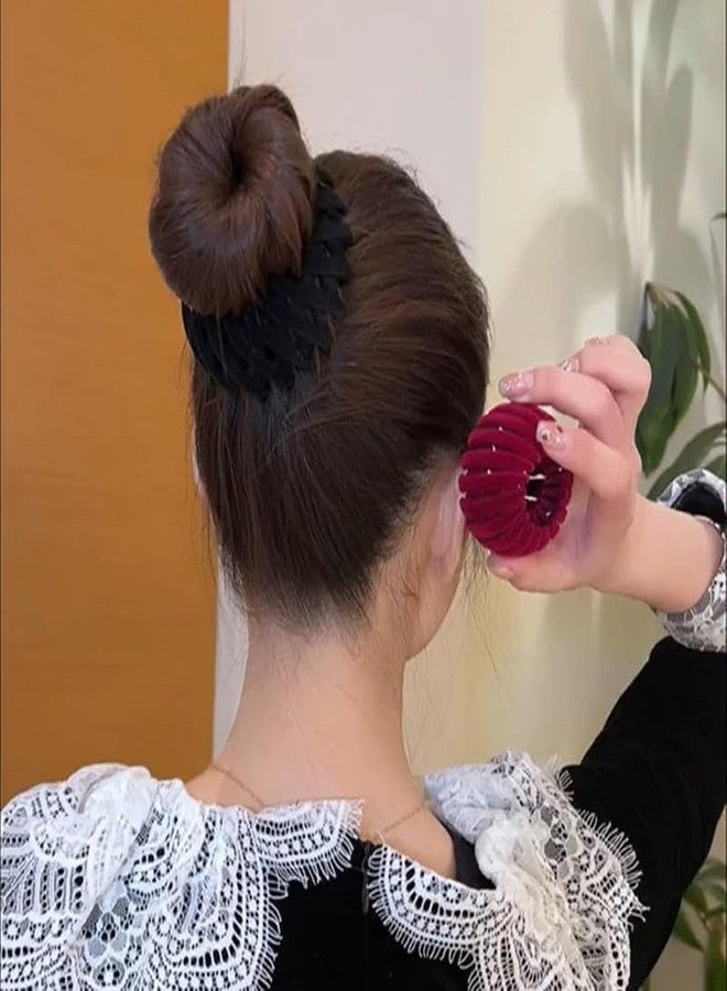YANWENX Bird Nest Magic Hair Clip - Stylish Hair Accessories for Women,Bun Maker & Scrunchies for Thick and Thin Hair_3Pcs - Image 3