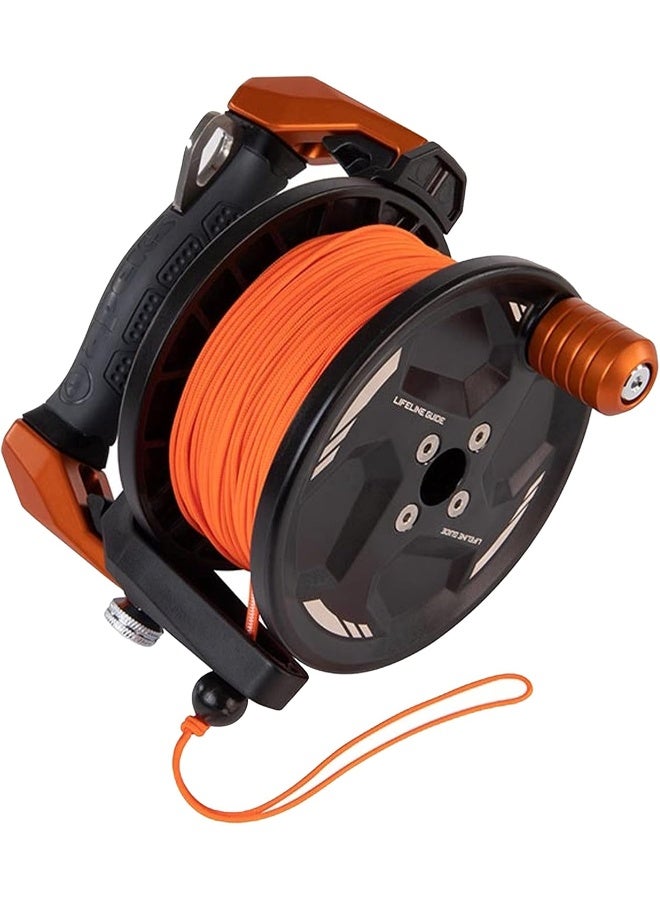 Apeks Lifeline Guide Reel 120m Orange - Image 2