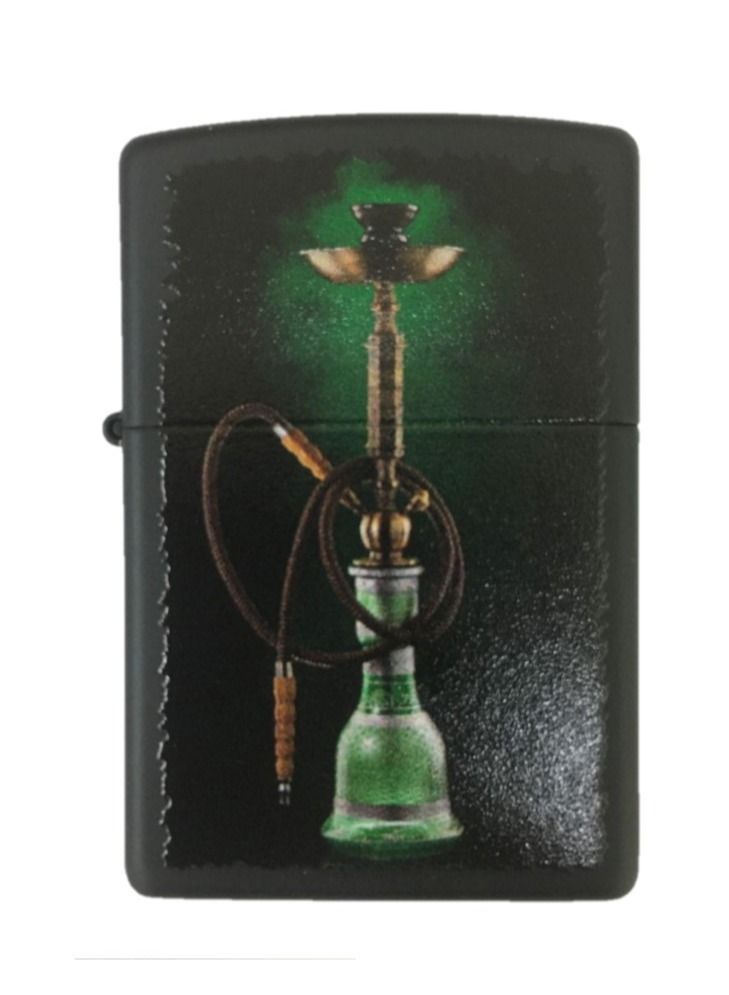 Zippo ولاعة شisha سوداء غير قابلة للرياح من الإمارات العربية المتحدة - Image 1