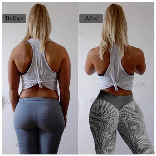 JGS1996 Butt Lifting Leggings for Women Tummy Control Workout Yoga Pants High Waisted Scrunch Booty Gym Compression Tights - Image 5