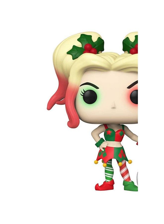 Funko Popdc Heroes: Dc Holiday Harley Quinn With Helper Multicolor 3.75 Inches (50656) - Image 3