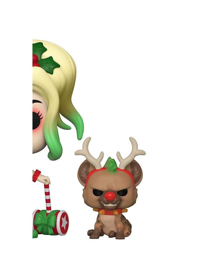 Funko Popdc Heroes: Dc Holiday Harley Quinn With Helper Multicolor 3.75 Inches (50656) - Image 4