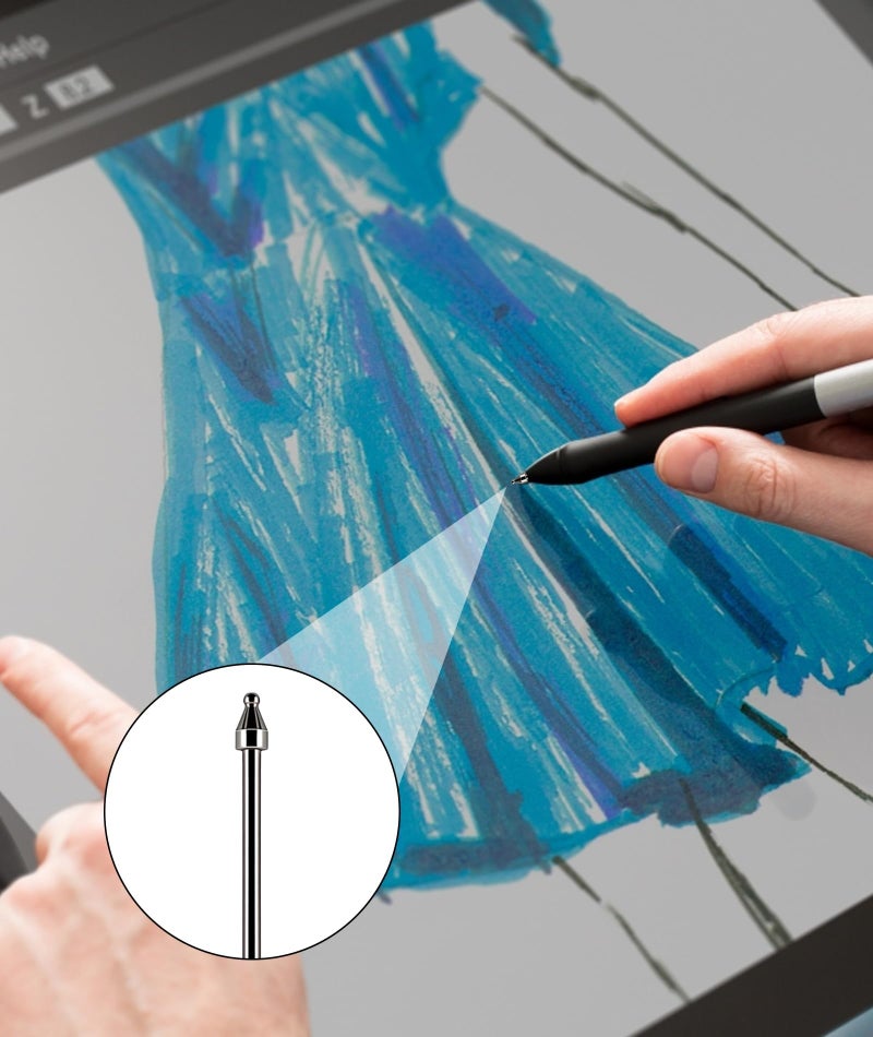 SonaBhu S Pen Nib, 8-Piece S Pen Tip Replacement Set - 1 Titanium Alloy + 2 Gray & 3 White Spen Nibs for Galaxy Tab S7/S8/S9/S9 FE | Includes Metal Clips & 2 Pry Tools - Image 4