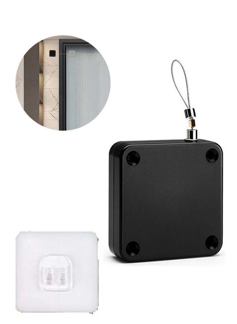 New Generation Automatic Sensor Door Closer Automatic Door Closer  With Pull Cord Type Door Closer Punch-Free Installation Adjustable Strength For Doors In Hotel Restaurant Office