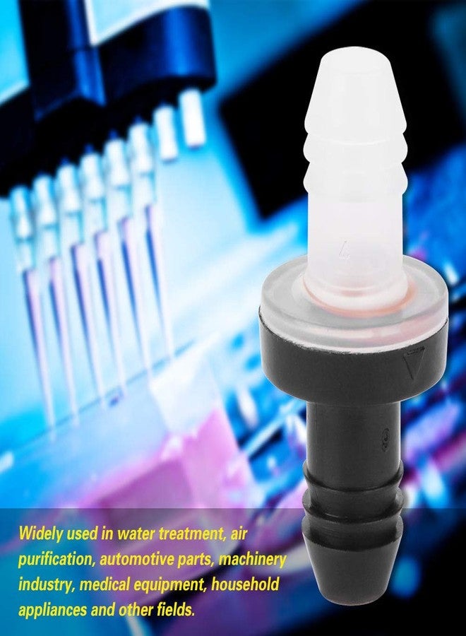 Thincol 3/8" 10MM Inline Check Valve One-way Diaphragm Valve for All Highly Corrosive Chemical Media (PP/SILICONE) - Image 2
