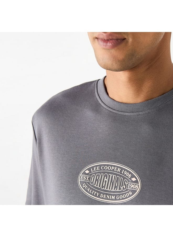Lee Cooper - Lee Cooper Logo Print T-shirt with Short Sleeves - Image 1