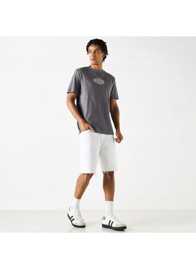 Lee Cooper - Lee Cooper Logo Print T-shirt with Short Sleeves - Image 1
