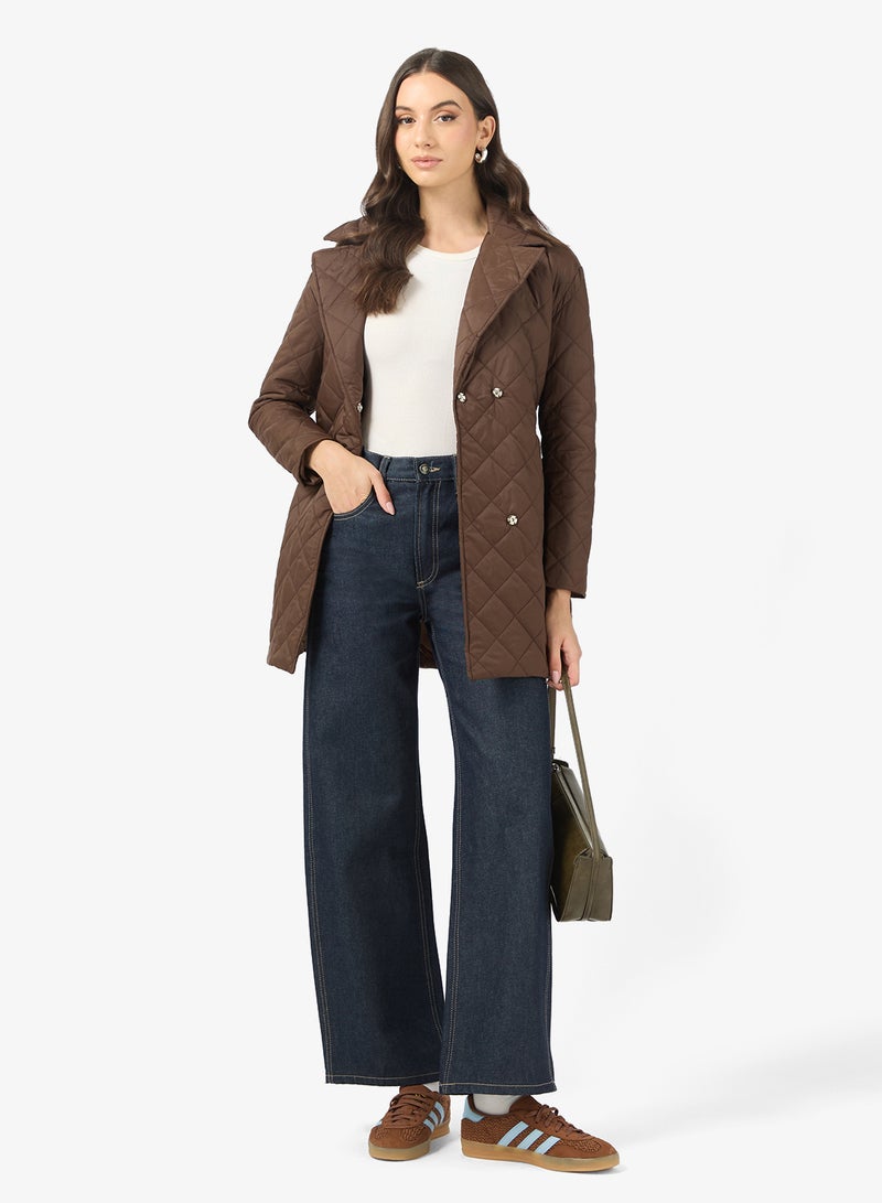 ايلا جاكيت مبطن متوسط الطول - Image 4