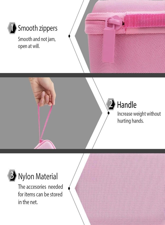 co2CREA Hard Case Replacement for VTech Kidizoom Duo/DX/Deluxe/Twist/Pix/Pix Plus Selfie Camera (Pink Case) - Image 4