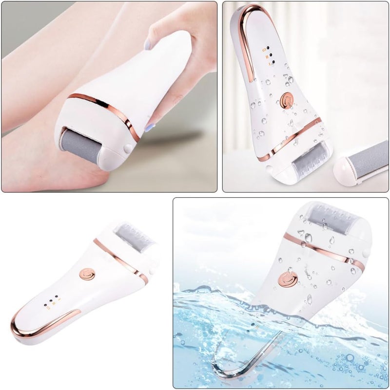PRETYZOOM Electric Callus Remover for Feet Rechargeable Dead Skin Remover Pedicure Foot Care Tool Home Use - Image 3