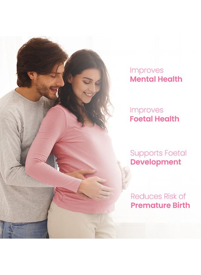 غاردينو دا فورت-أفضل ما قبل الولادة دا أوميغا 3-يدعم نمو الدماغ عند الأطفال أثناء الحمل والرضاعة - Image 5