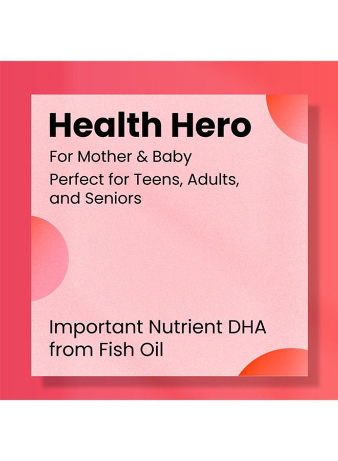 غاردينو دا فورت-أفضل ما قبل الولادة دا أوميغا 3-يدعم نمو الدماغ عند الأطفال أثناء الحمل والرضاعة - Image 4