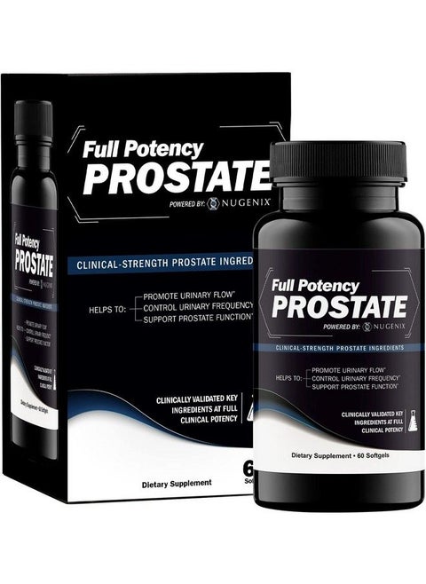 Full Potency Prostate Supplement For Men Clinicalstrength Ingredients Saw Palmetto Helps To Increase Urinary Flow Control Urinary Frequency And Support Prostate Function 60 Capsules