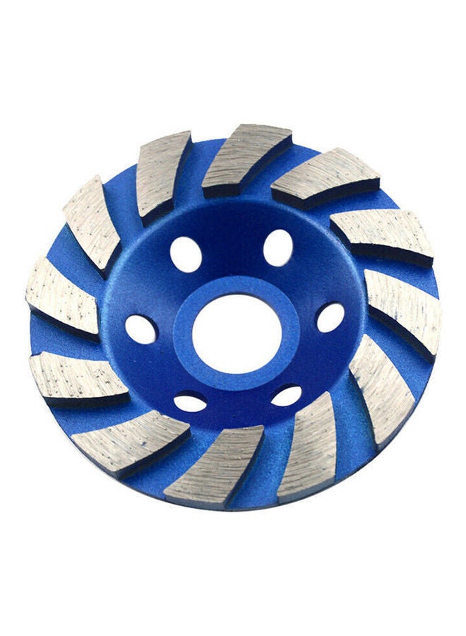NIBEMINENT Diamond Segment Grinding Wheel Blue/Silver 4inch  - Image 5