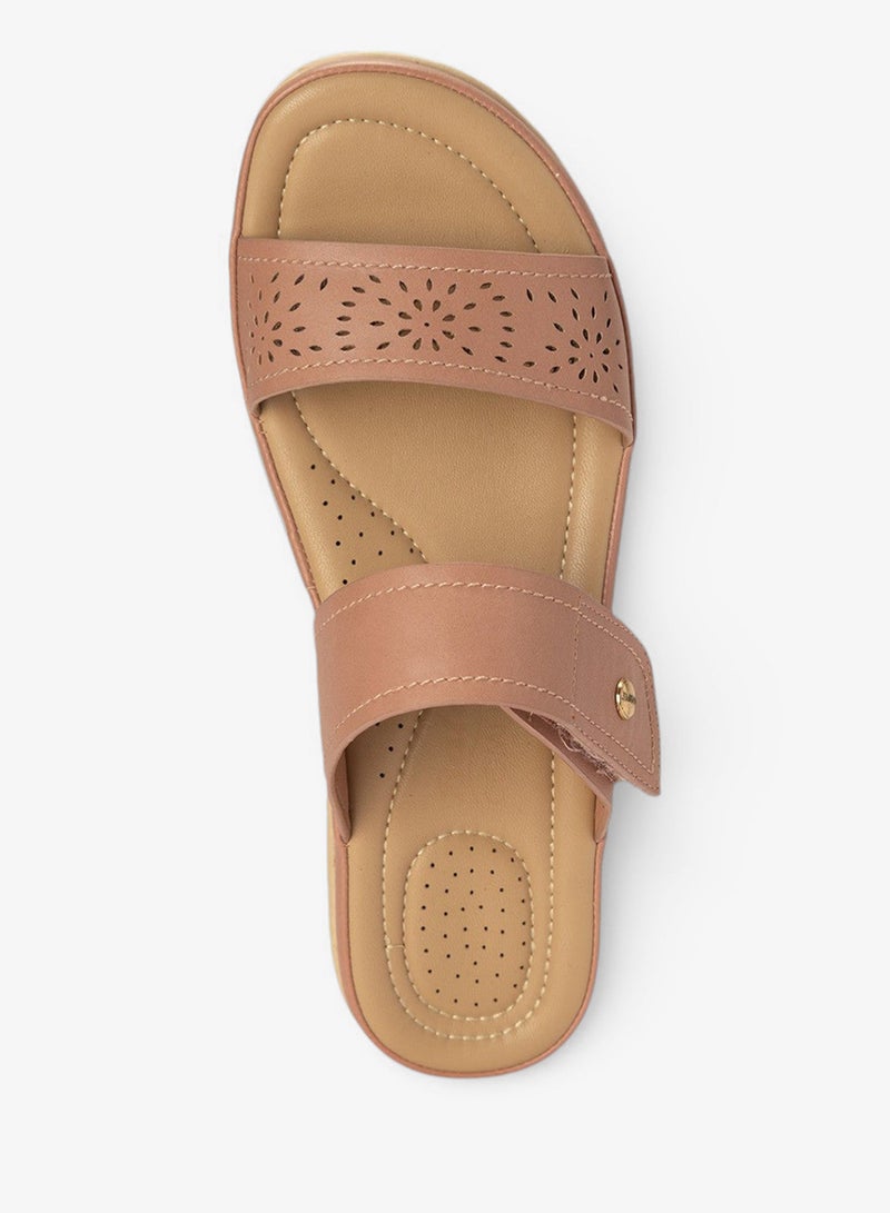 Bata Dual‑Strap Comfort Slide Sandals - Image 4
