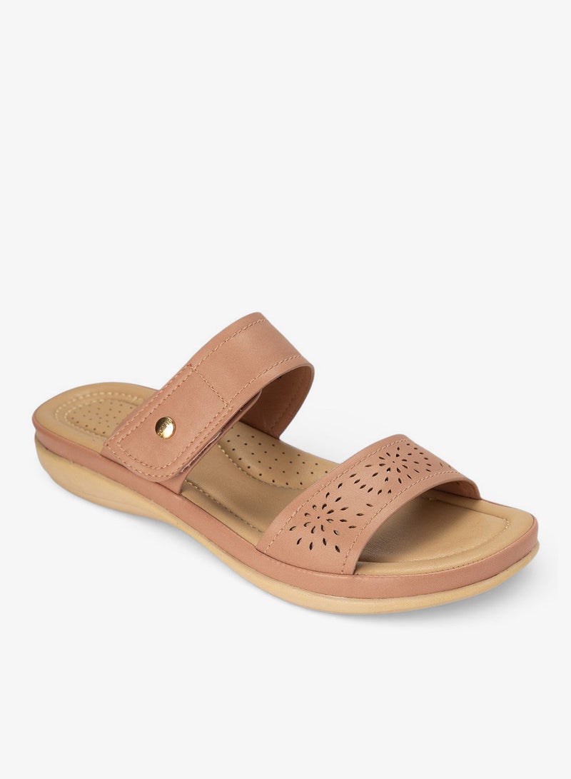 Bata Dual‑Strap Comfort Slide Sandals - Image 2