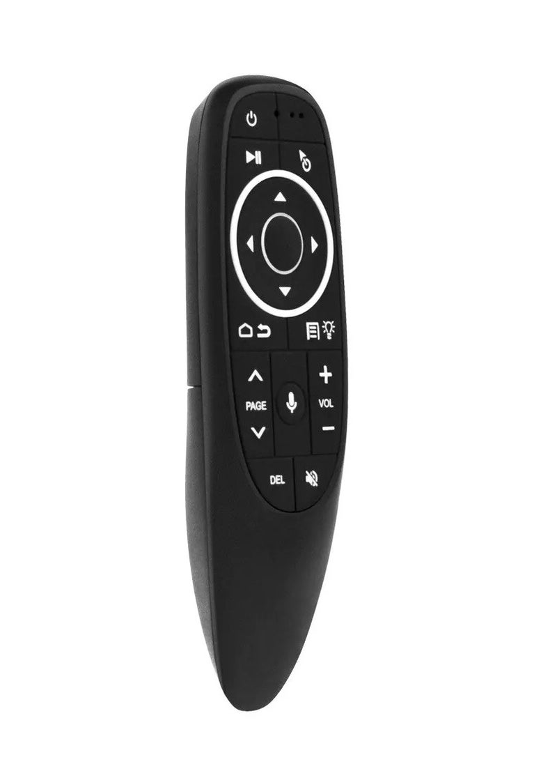 Generic - G10 Voice Air Mouse 2.4GHz Wireless Voice Smart Remote Control for Android TV Box, PC, Laptop Black - Image 1