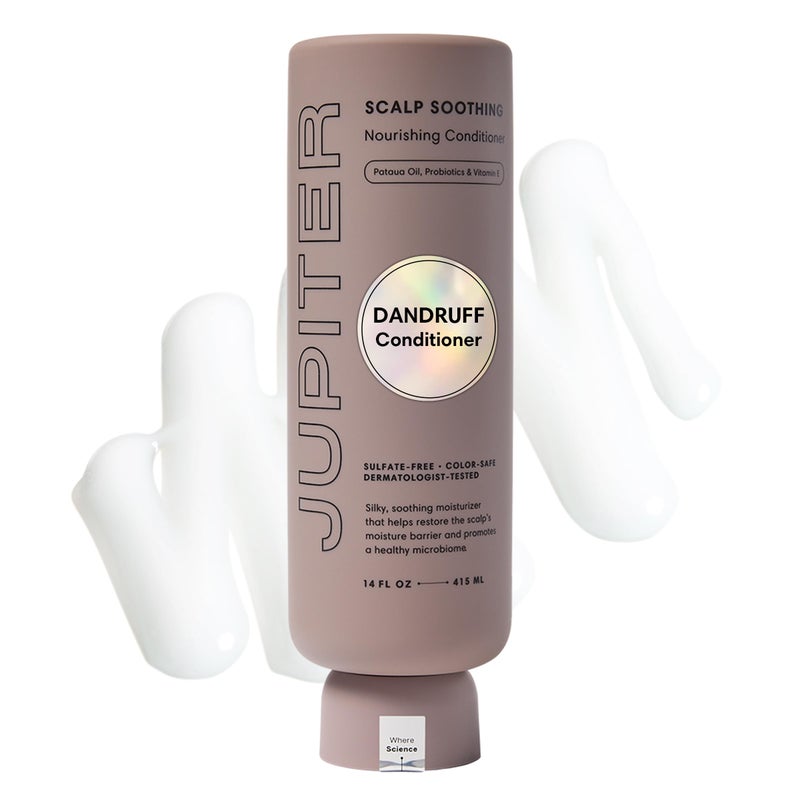 Jupiter Nourishing Conditioner - Soothing Conditioner for Men & Women for Flaky, Itchy, Oily, & Dry Scalp - Nourishes Scalp and Reduces Breakage & Flakes - Color-Safe, Sulfate-Free, Paraben-Free - Image 1