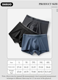 DUNISO 3 Pack Men's Briefs Set Men's Cotton Boxers Short Briefs Underwear Breathable and Soft Underpants with High Elastic Waistband  - Image 4