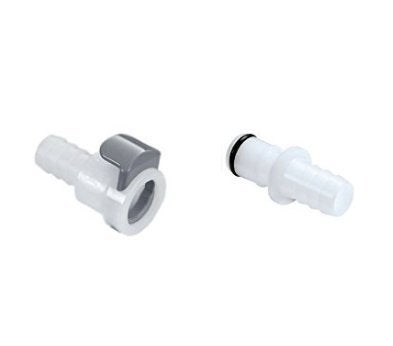 CPC Air Hose Quick-Connect Male and Female Connectors Replacement Parts for Sleep Number Bed F-236 and M-236 (For Beds with 3/8 Inch Inside Diameter Hoses Only) - Image 1