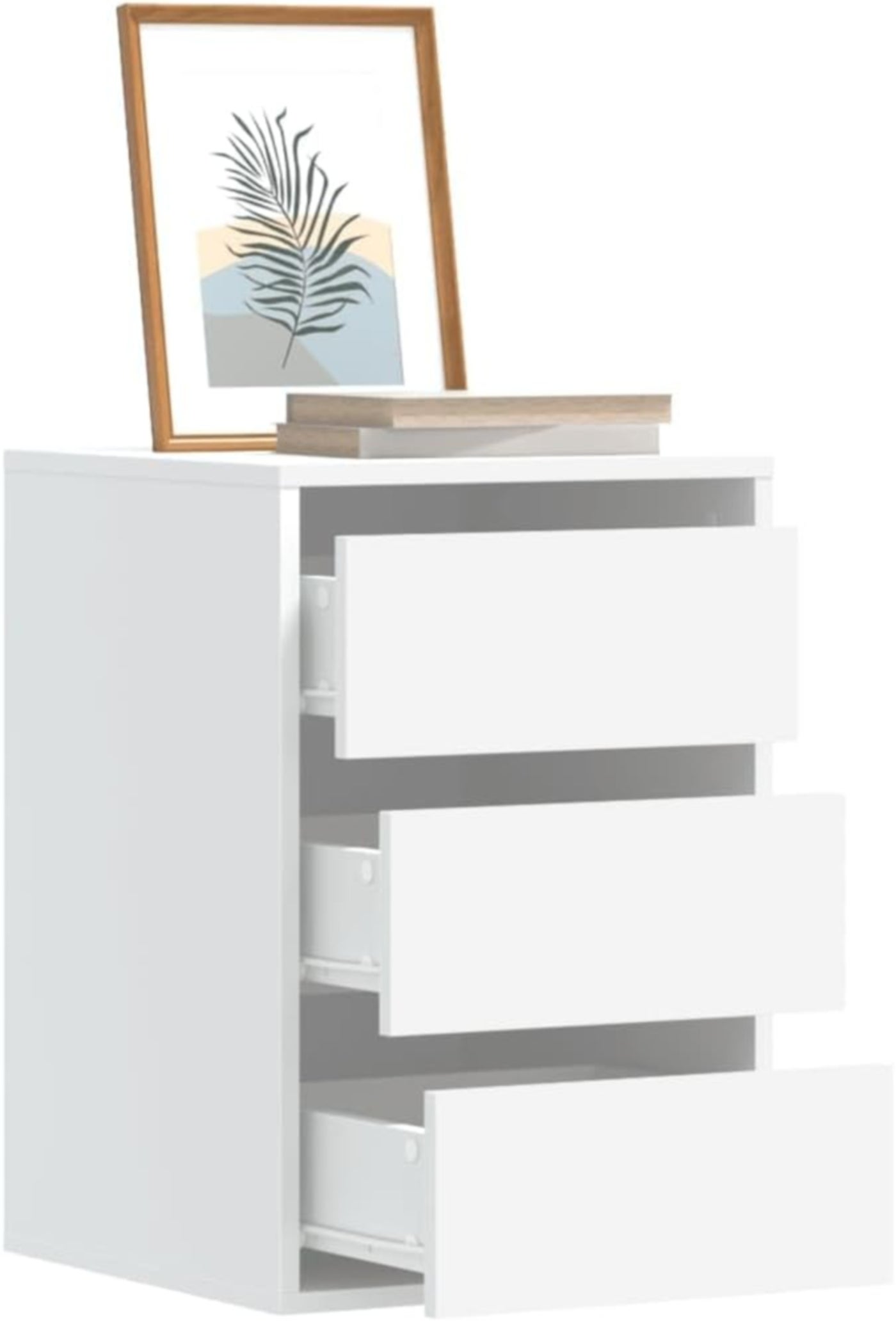 Modern MDF nightstand - Height 60 cm - Width 40 cm - Depth 36 cm, from Furniture Store.