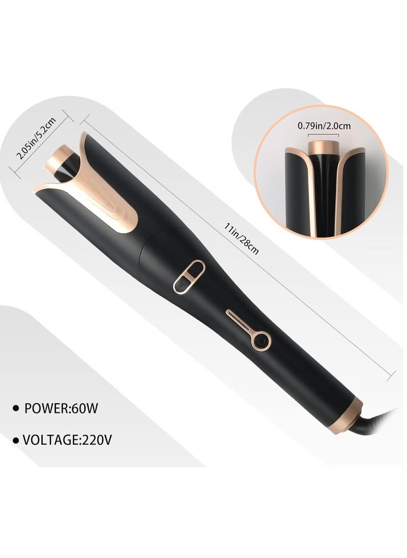 TIGER Automatic Ceramic Hair Curler for Curly Hair – 360° Rotation, Multi-Speed Settings, Ceramic Technology for Smooth & Long-Lasting Curls – Professional Curling Iron (DX1354)  - Image 3
