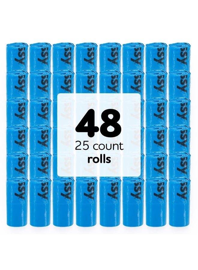 Sassy أكياس حفاضات ساسي القابلة للتصرف 200 عد (عبوة من 6) ، زرقاء ، مقاس واحد - Image 2