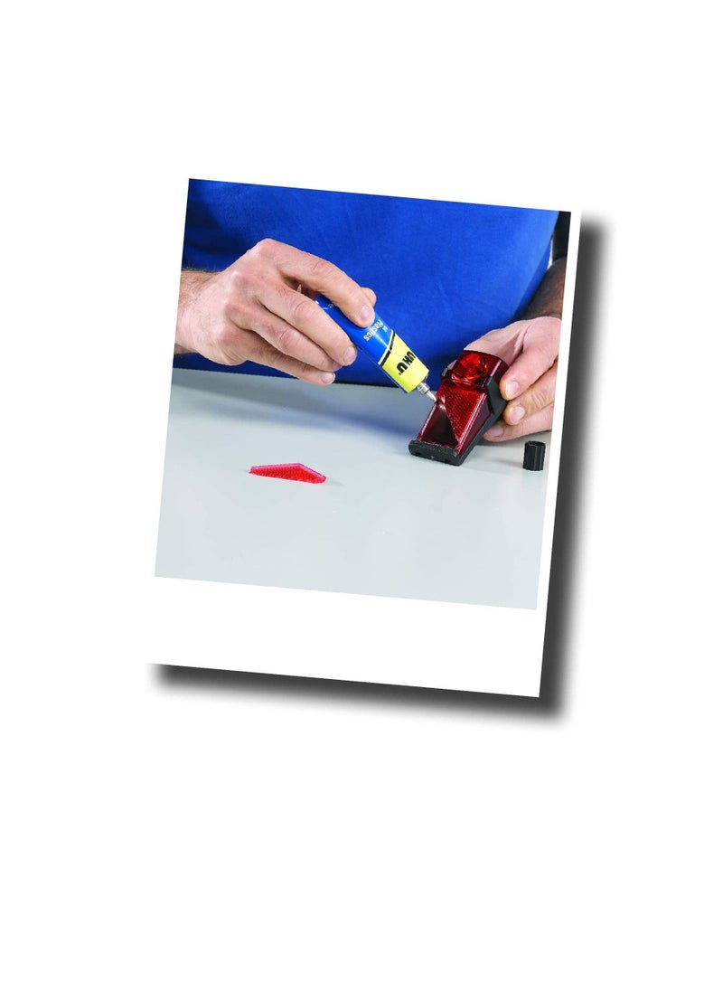 UHU UHU All Plastics Adhesive, Special Repair And Model Making Glue, 33 Ml. Tube, Transparent  - Image 3