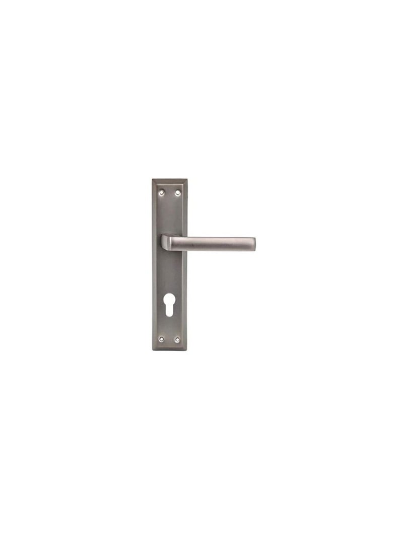 ROBUSTLINE ROBUSTLINE Door Lockset (Handle and Lockbody) | 85MM Centre to Centre | Grey Color with Matt Finish - Image 2