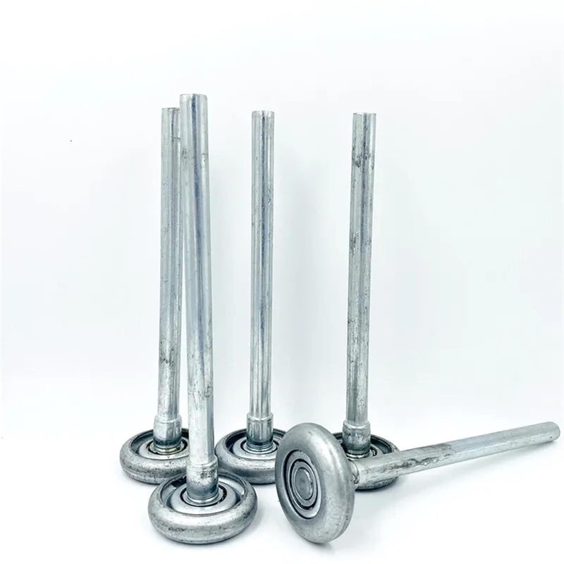 Galvanized Garage Door Pulley Wheel Roller Shutter Accessories 4pcs - Image 3