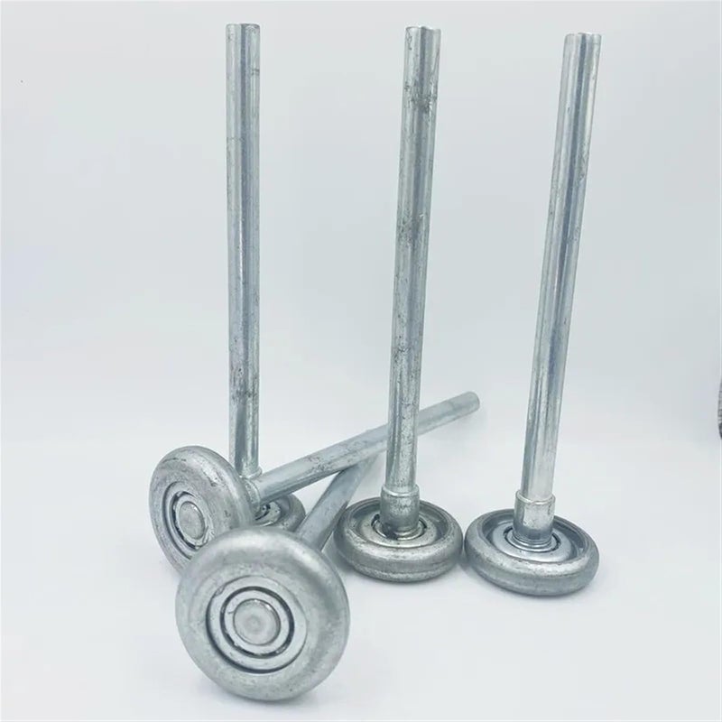 Galvanized Garage Door Pulley Wheel Roller Shutter Accessories 4pcs - Image 1