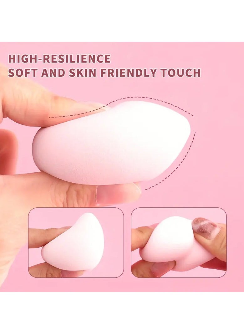 Goolsky 1pc Makeup Sponge With 1pc Storage Box, Beauty Blender Concealer Sponge Applicator For Foundation, Creams And Powders, Wet And Dry Use  - Image 3