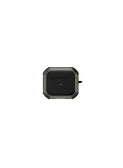 CATANES AirPods Pro 2 Case Shockproof Armor Rugged Cover with Keychain Carabiner Compatible with Apple AirPods Pro 2nd Generation 2022 Case Olive Green  - Image 2