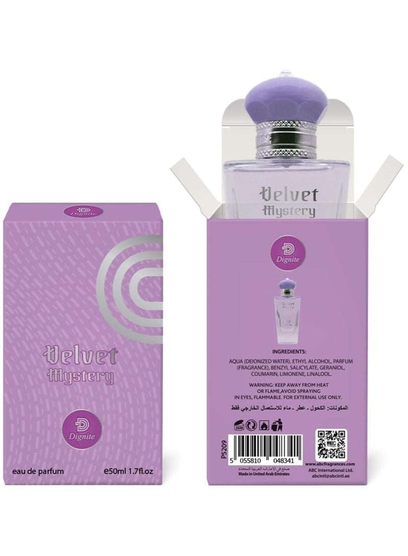Dignite Velvet Mystery Perfume 50ML - EDP - For her - Image 3