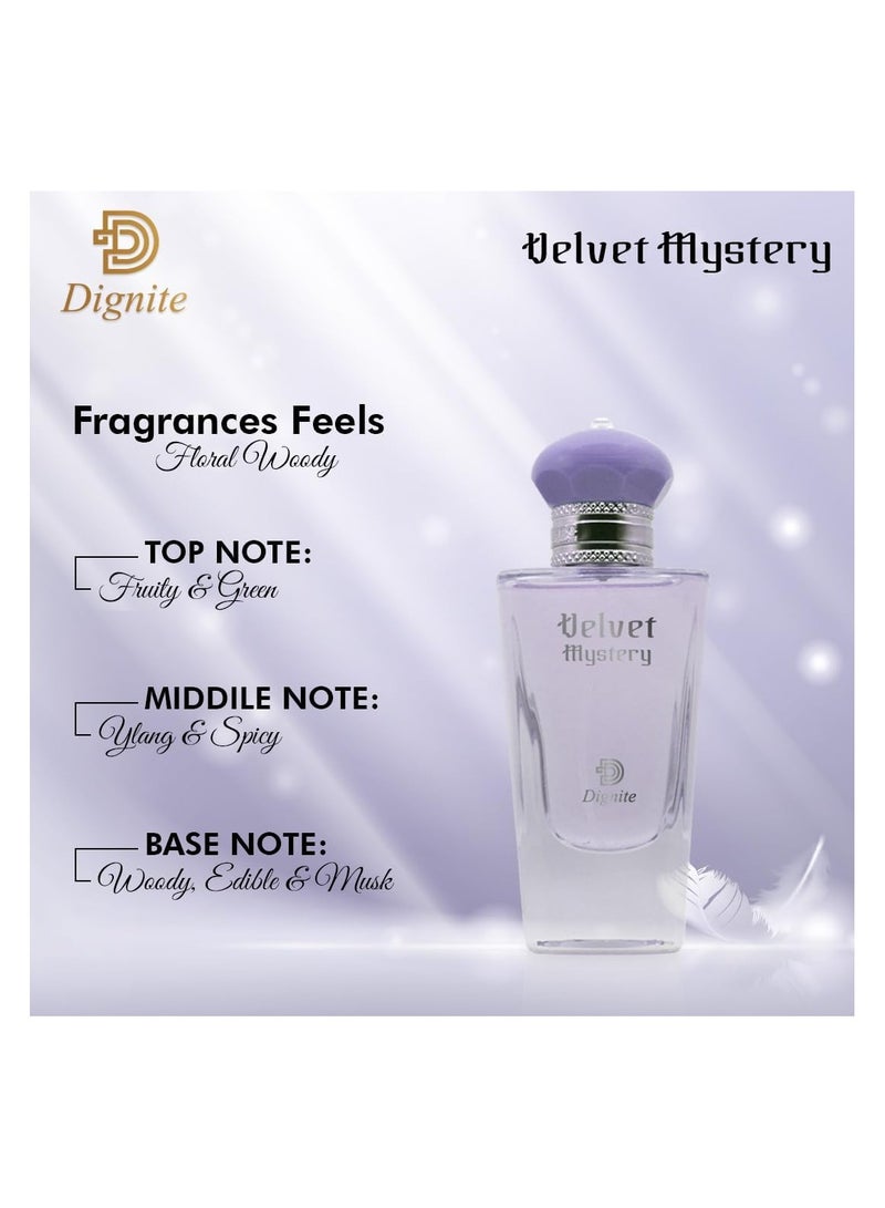 Dignite Velvet Mystery Perfume 50ML - EDP - For her - Image 4