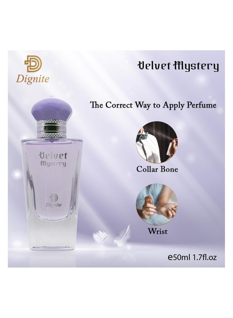 Dignite Velvet Mystery Perfume 50ML - EDP - For her - Image 5