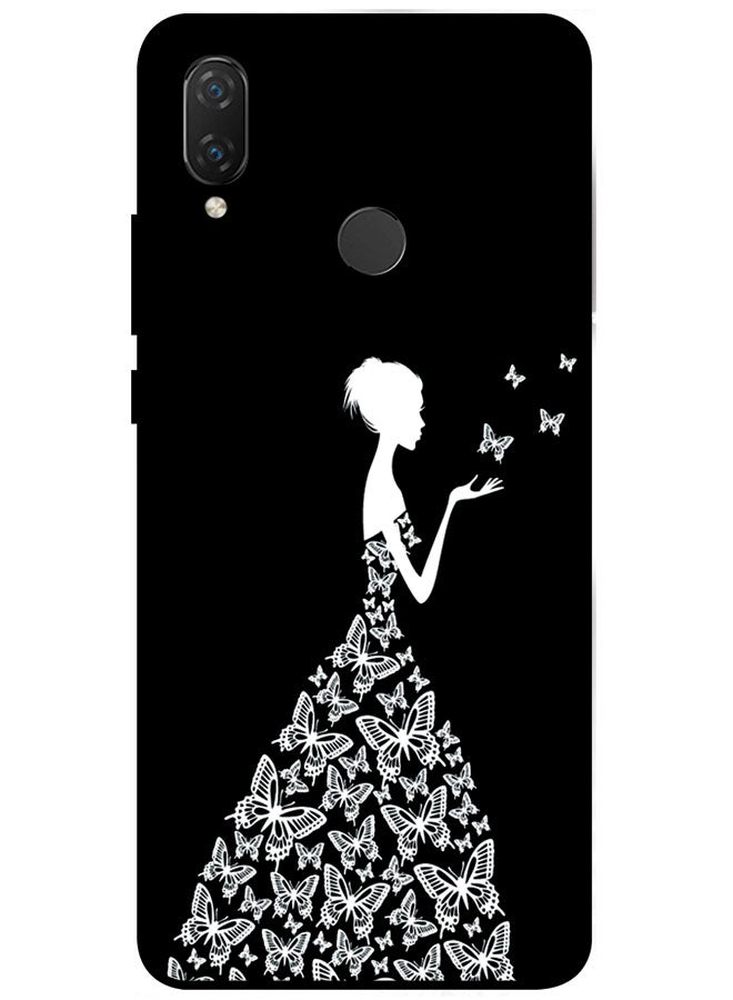 Protective Case Cover For Huawei Nova 3 Premium Series Protective Case Cover For Huawei Nova 3 Butterfly Dress Girl