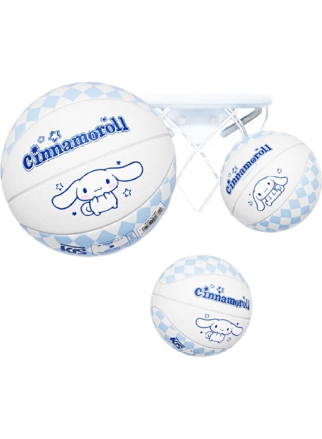 Mesuca Basketball Size 7 Indoor Student Gift, Big Ear Dog Series, Size 7 - Pu Moisture-Absorbing Basketball (Gift Box) - Image 2