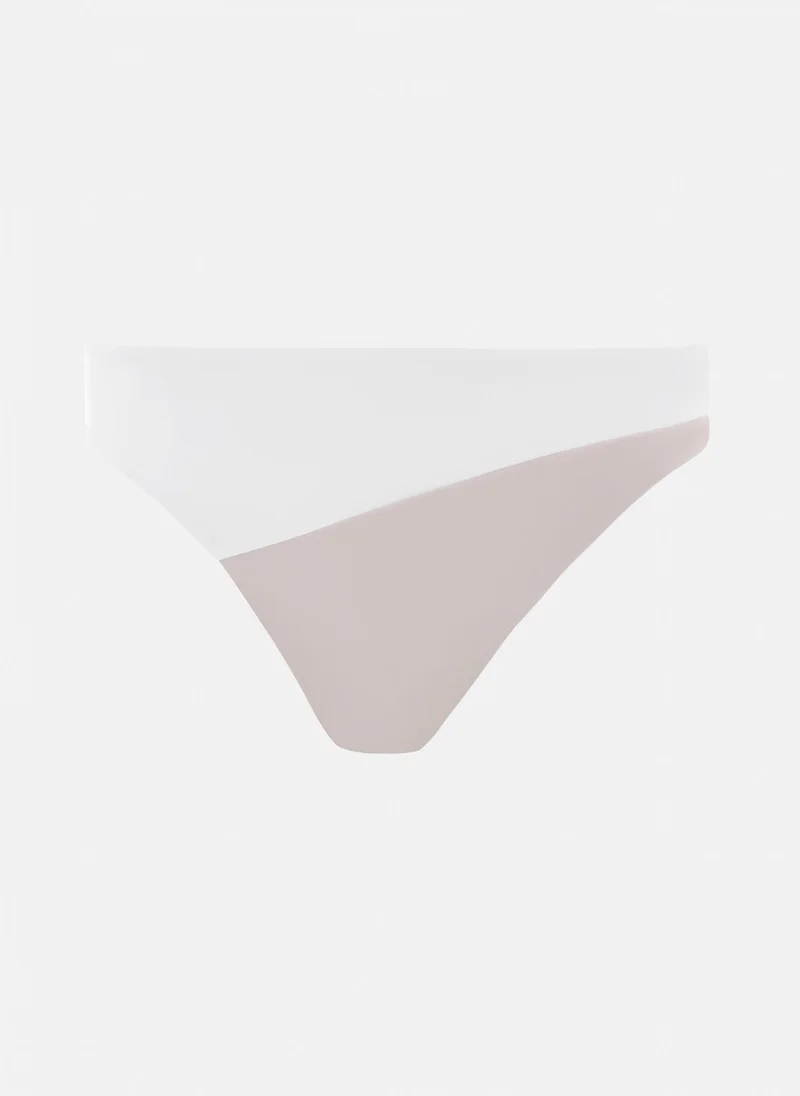 Lichi Mid-rise bikini bottoms