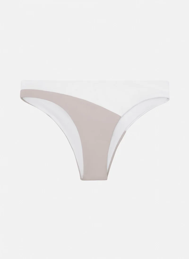 Lichi Mid-rise bikini bottoms